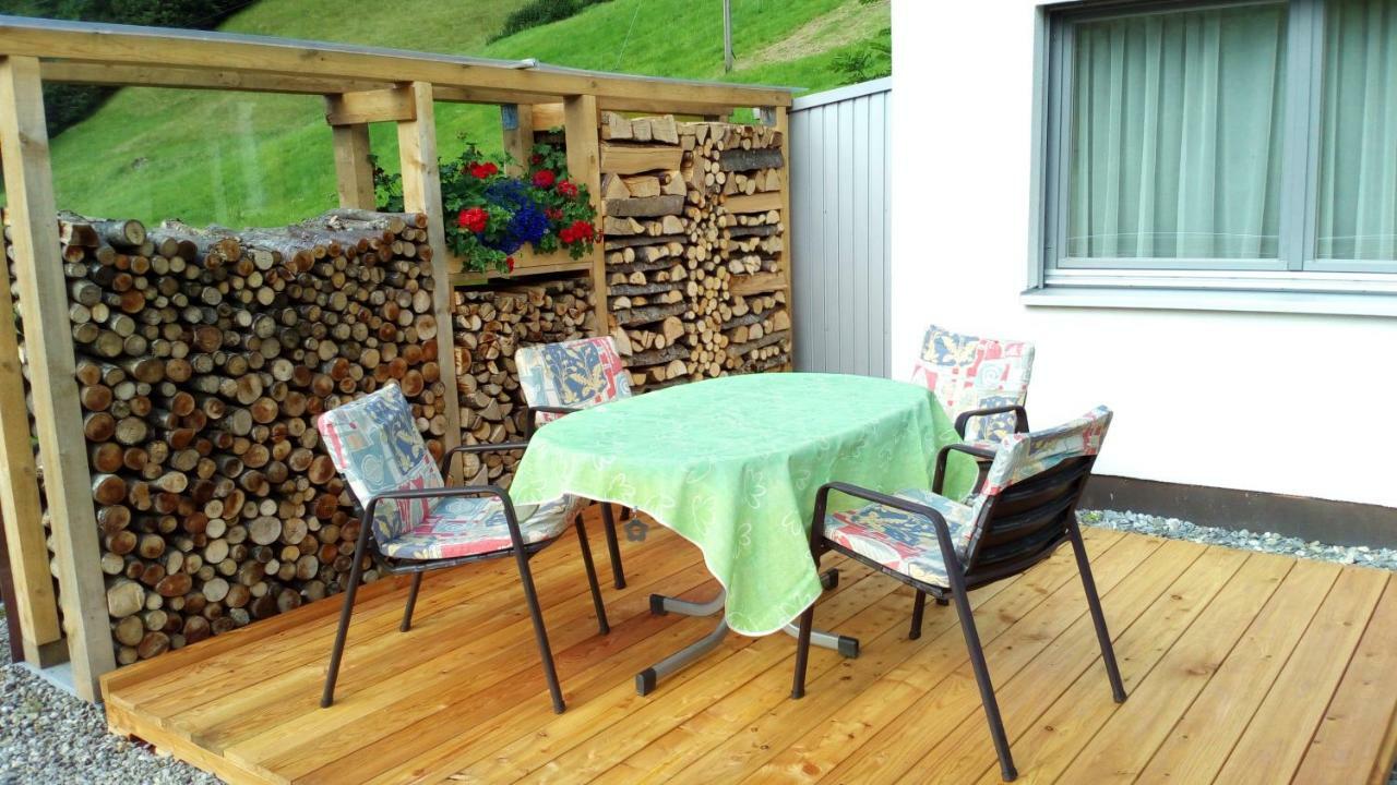 Gaestehaus Lutz Mellau Exterior foto